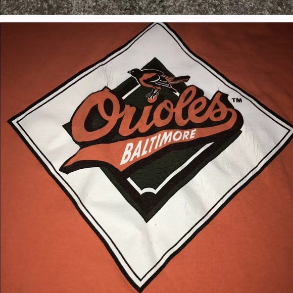 Baltimore Orioles Vintage T Shirt Single Stitch - Picture 2 of 3